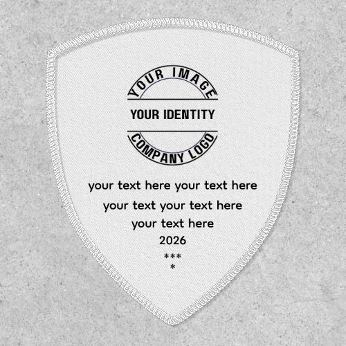 Create Your Own Custom Personalize Shield Template Patch