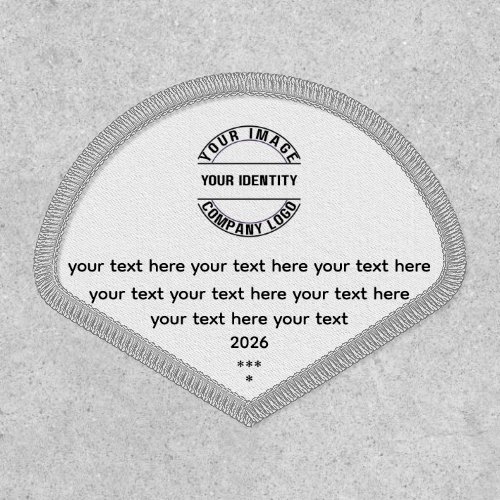 Create Your Own Custom Personalize Shoulder  Patch