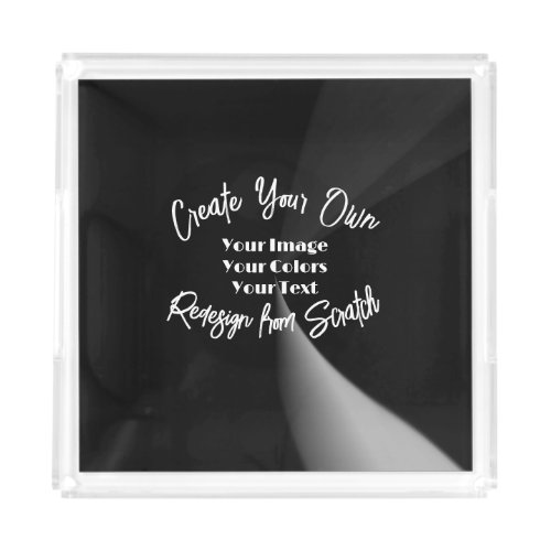 Create Your Own Custom Personalized Acrylic Tray