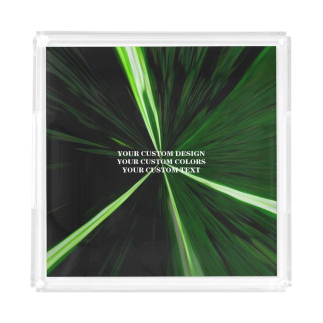 Create Your Own Custom Personalized Acrylic Tray (Front)