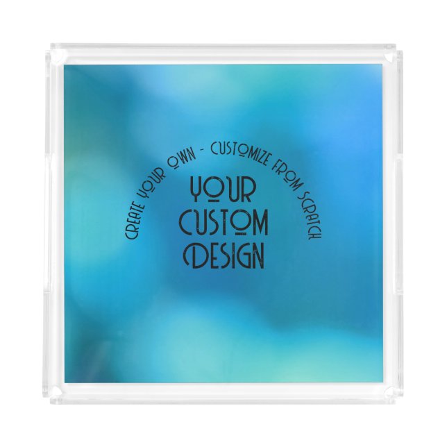 Create Your Own Custom Personalized Acrylic Tray (Front)
