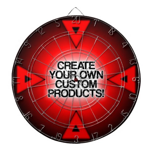Create your own custom personalized and unique dartboard