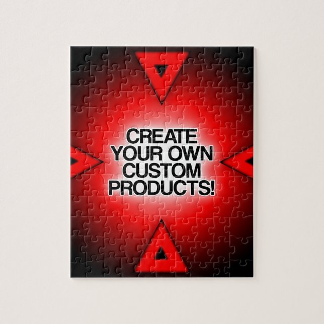 Create your own custom, personalized, and unique jigsaw puzzle (Vertical)