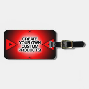 Create your own custom, personalized, and unique luggage tag