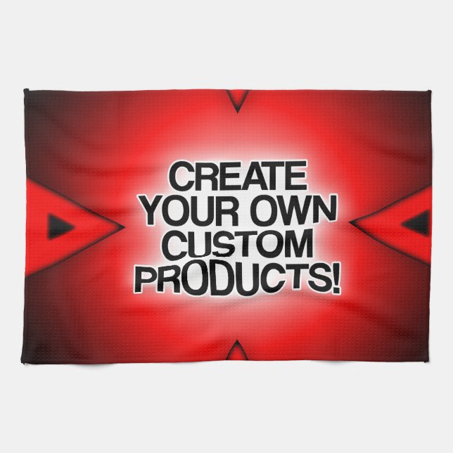 Create your own custom, personalized, and unique towel (Horizontal)