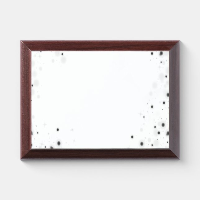 Create Your Own Custom Personalized Award Plaque (Horizontal)