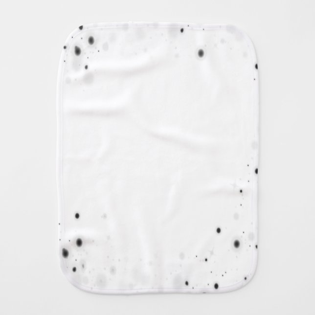 Create Your Own Custom Personalized Baby Burp Cloth (Front)