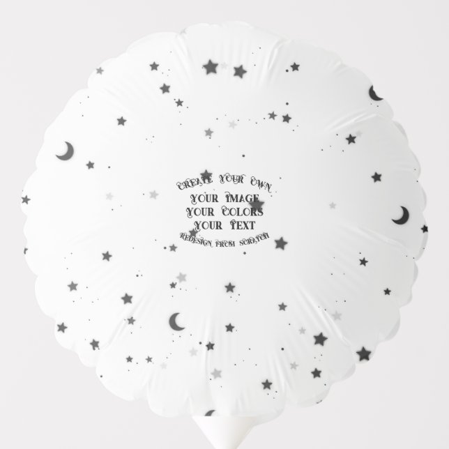 Create Your Own Custom Personalized Balloon (Front)