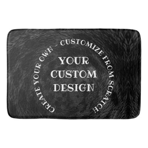 Create Your Own Custom Personalized Bath Mat