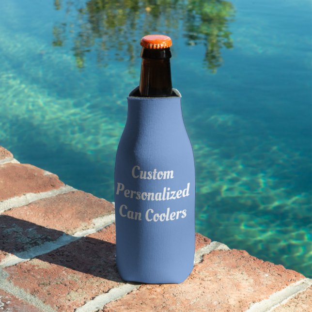 Create Your Own Custom Personalized Beer Bottle Cooler (In Situ Pool)