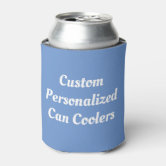 12 Oz Stainless Steel Can Cooler ,custom Personalized Can Cooler, Insulated  Beverage Holder, Small Can Cooler, Seltzer Can Cooler 