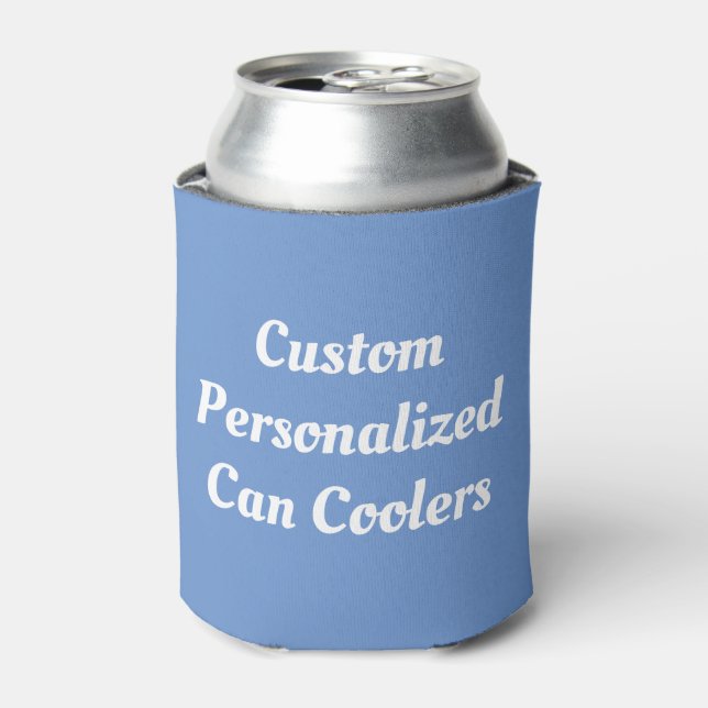 Create Your Own Custom Personalized Beer Can Cooler (Can Front)