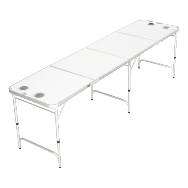 Create Your Own Custom Personalized Beer Pong Table (Angled)