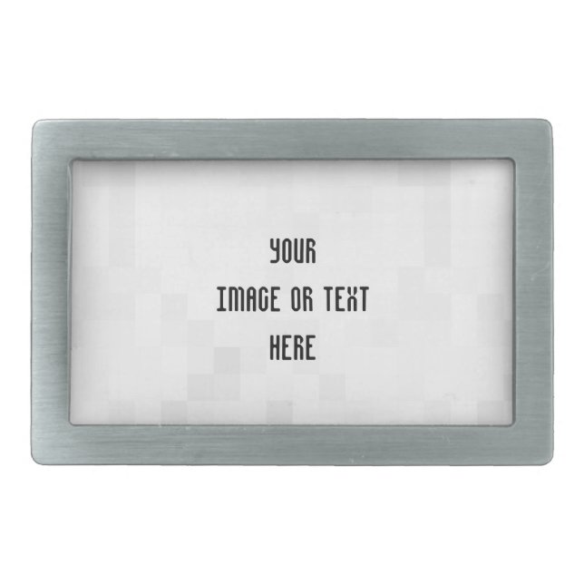 Create Your Own Custom Personalized Belt Buckle (Front)