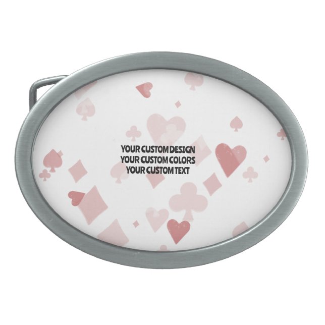 Create Your Own Custom Personalized Belt Buckle (Front)