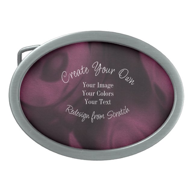 Create Your Own Custom Personalized Belt Buckle (Front)