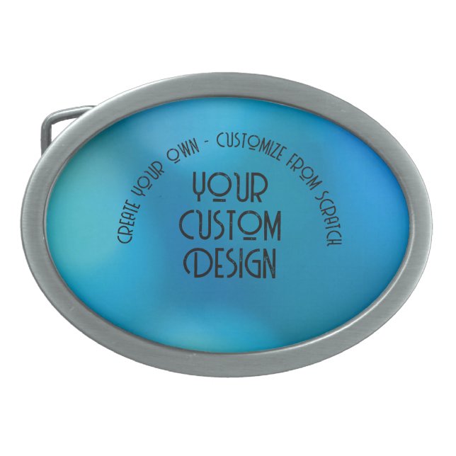 Create Your Own Custom Personalized Belt Buckle (Front)