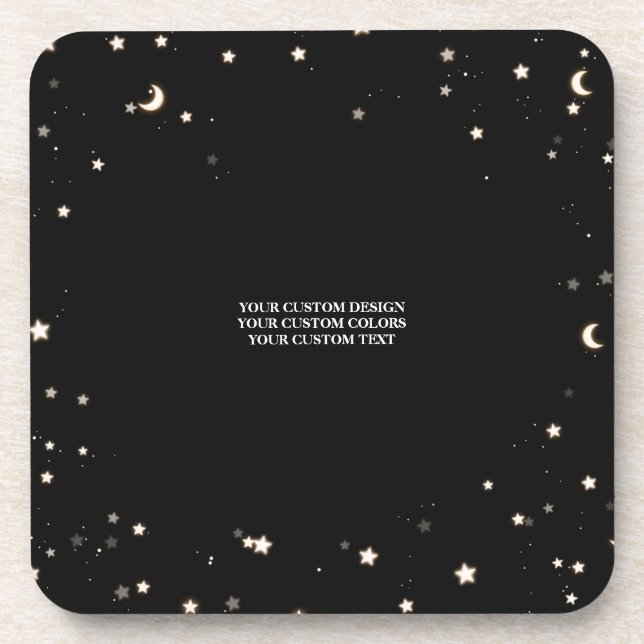 Create Your Own Custom Personalized Beverage Coaster (Front)