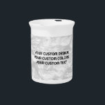 Create Your Own Custom Personalized Beverage Pitcher<br><div class="desc">Customize this product by adding your own images and text and choosing your favorite fonts and colors. Visit Lit Lamps on Zazzle to view our entire collection of easy to personalize,  high quality products!</div>