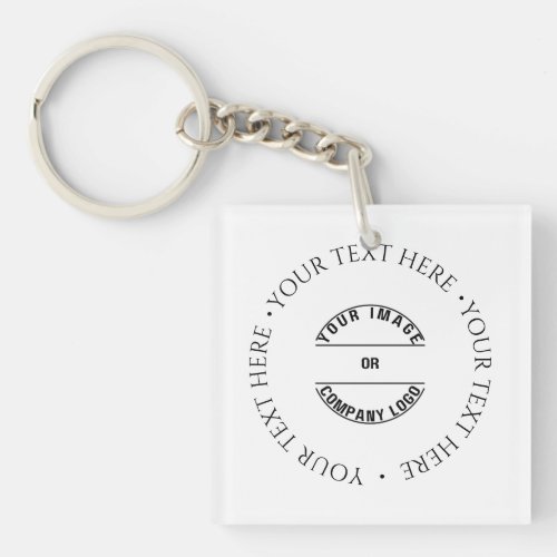 Create Your Own Custom Personalized Blank Template Keychain