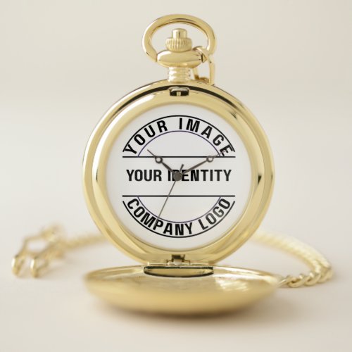 Create Your Own Custom Personalized Blank Template Pocket Watch