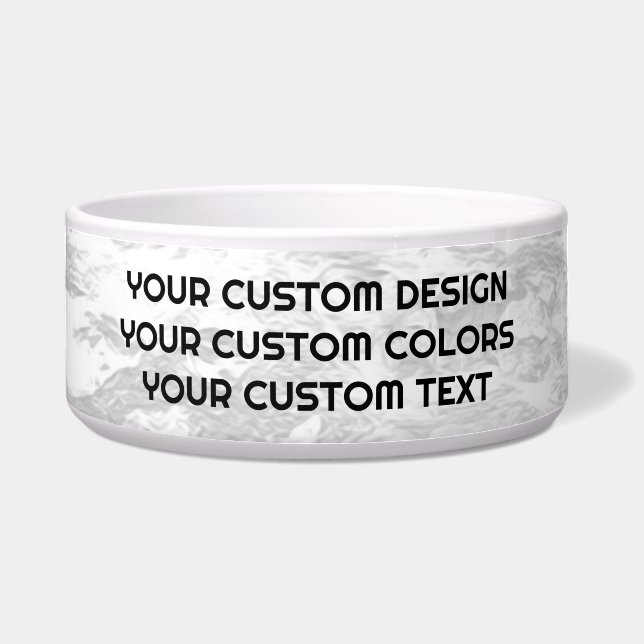 Create Your Own Custom Personalized Bowl (Front)