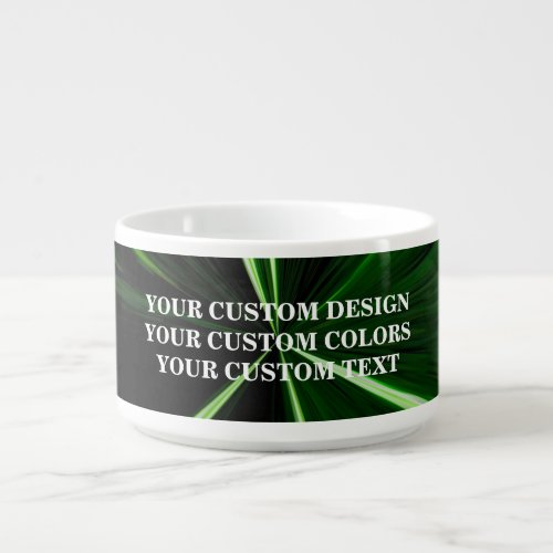 Create Your Own Custom Personalized Bowl