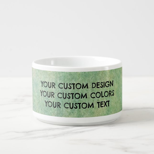 Create Your Own Custom Personalized Bowl (Center)