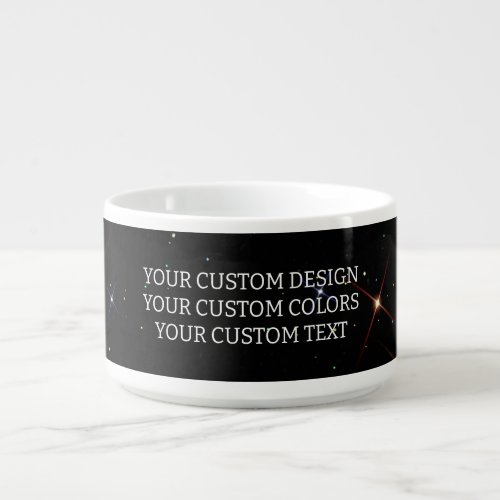 Create Your Own Custom Personalized Bowl