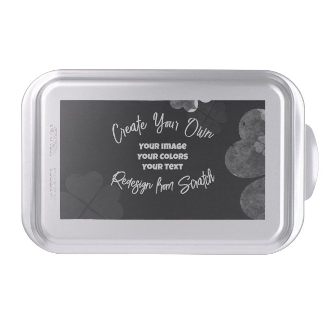 Create Your Own Custom Personalized Cake Pan (Front)