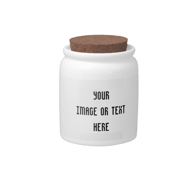 Create Your Own Custom Personalized Candy Jar (Front)