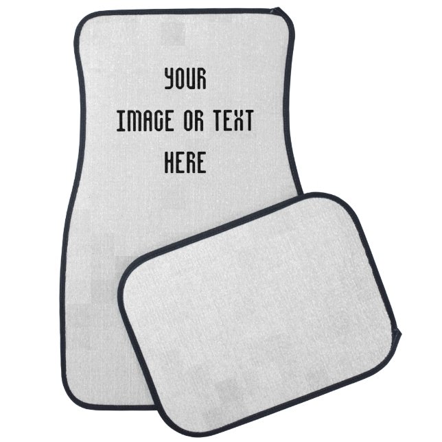 Create Your Own Custom Personalized Car Floor Mat (Set)