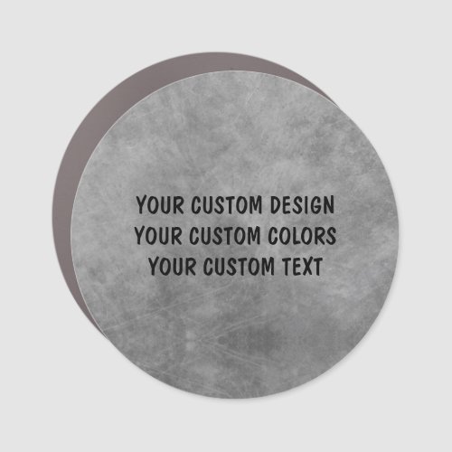 Create Your Own Custom Personalized Car Magnet