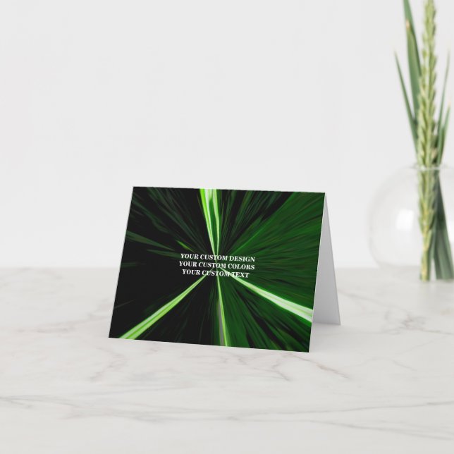 Create Your Own Custom Personalized Card (Front)