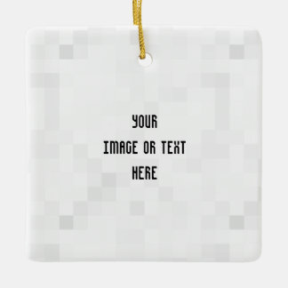 Create Your Own Custom Personalized Ceramic Ornament