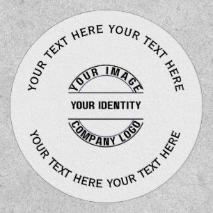 Create Your Own Custom Personalized Circle 4" Patch