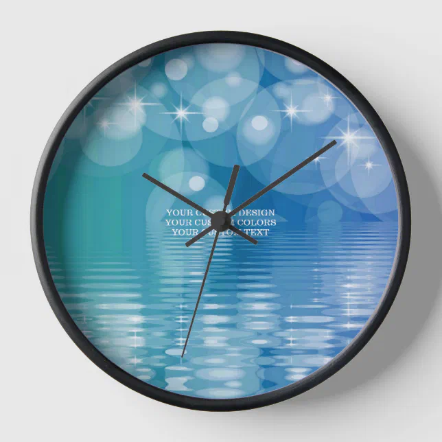 Create Your Own Custom Personalized Clock | Zazzle