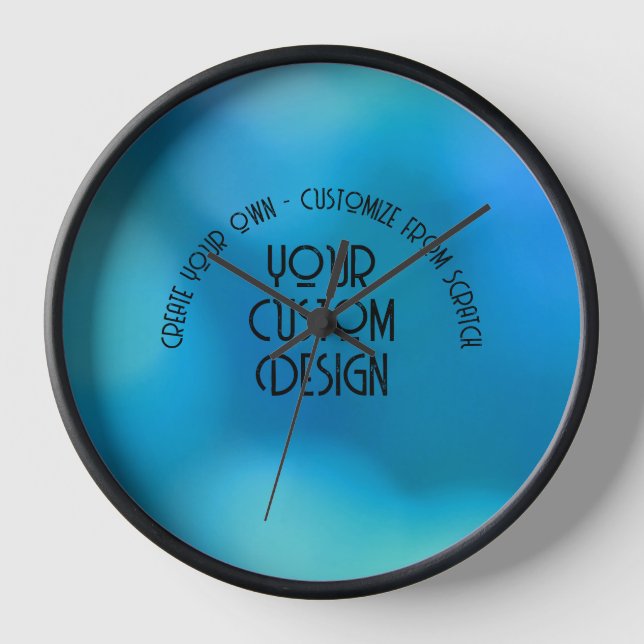 Create Your Own Custom Personalized Clock (Front)
