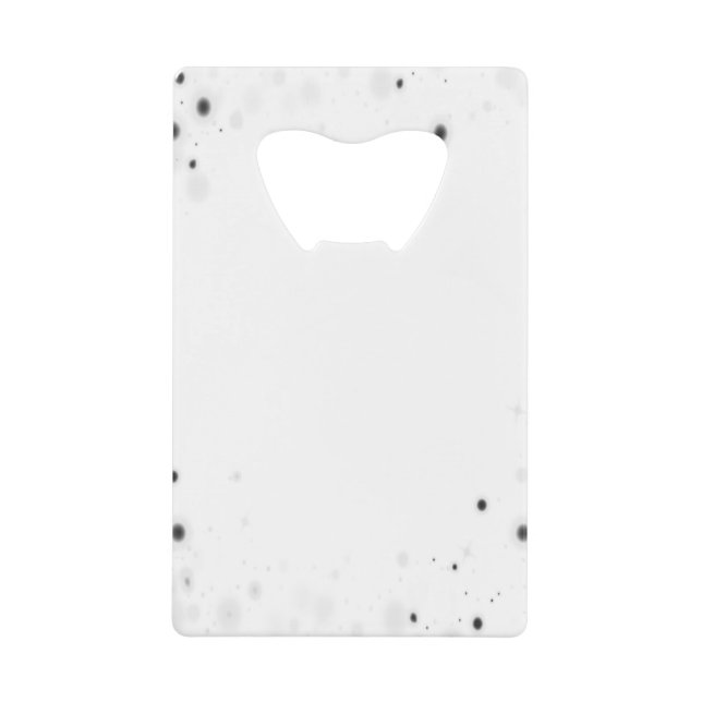 Create Your Own Custom Personalized Credit Card Bottle Opener (Front)