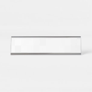 Create Your Own Custom Personalized Desk Name Plate