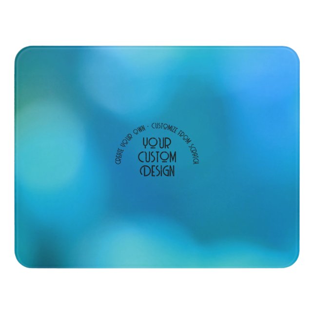 Create Your Own Custom Personalized Door Sign (Contemporary Front)