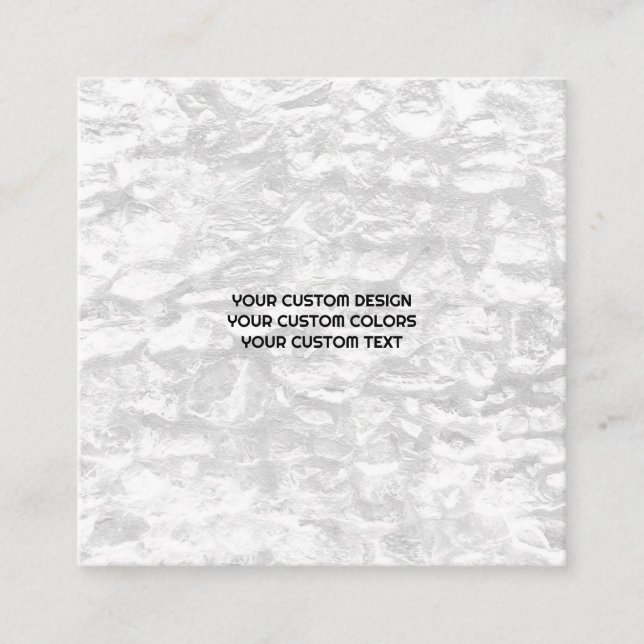 Create Your Own Custom Personalized Enclosure Card (Front)