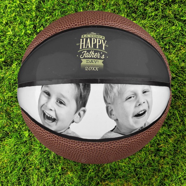 Create Your Own Custom Personalized Fathers Day Mini Basketball (Creator Uploaded)