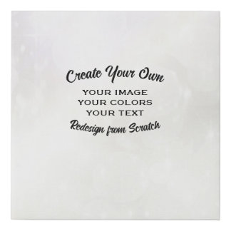 Create Your Own Custom Personalized Faux Canvas Print