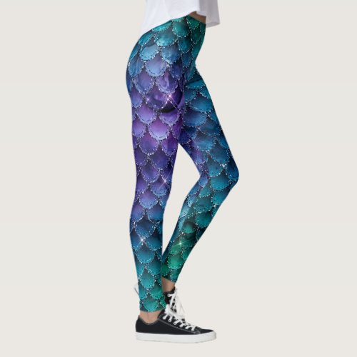 Create Your Own Custom Personalized Fish Mermaid   Leggings