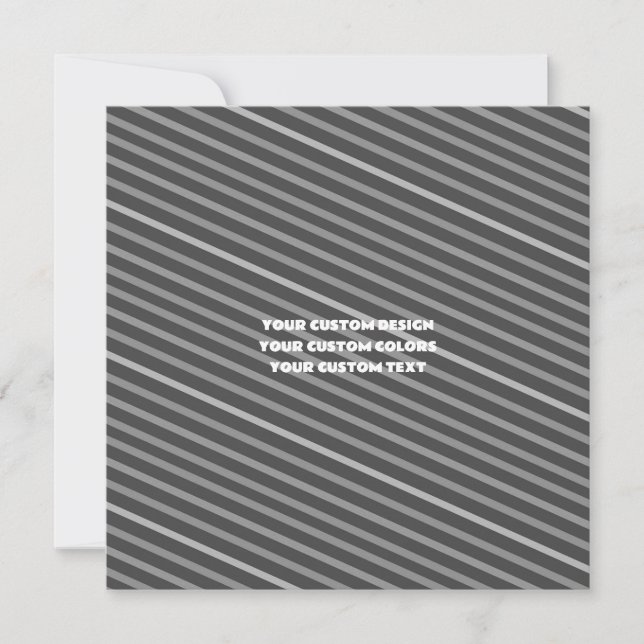 Create Your Own Custom Personalized Flat Card (Front)