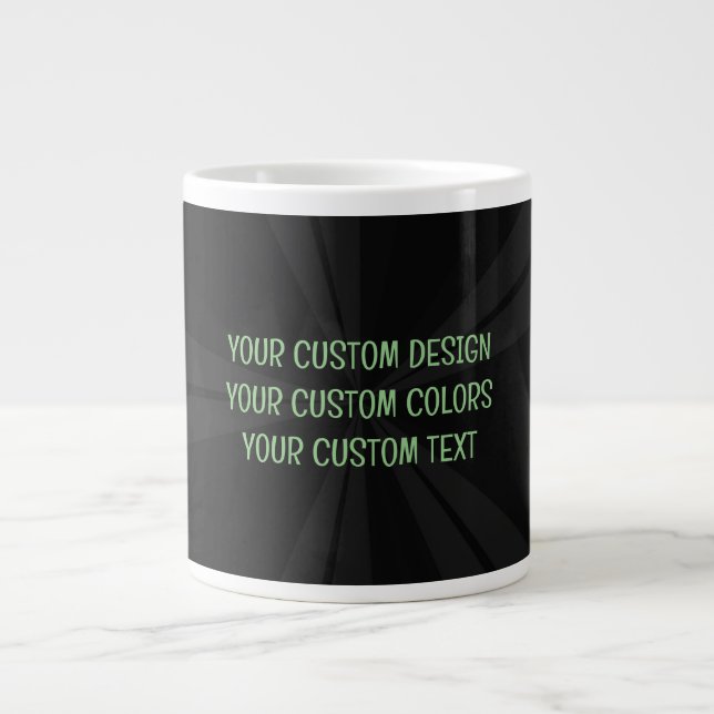 Create Your Own Custom Personalized Giant Coffee Mug (Front)