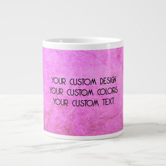 Create Your Own Custom Personalized Giant Coffee Mug (Front)