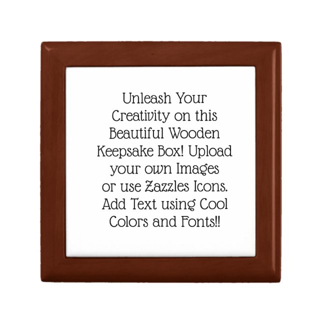 Create Your Own Custom Personalized Gift Box (Front)