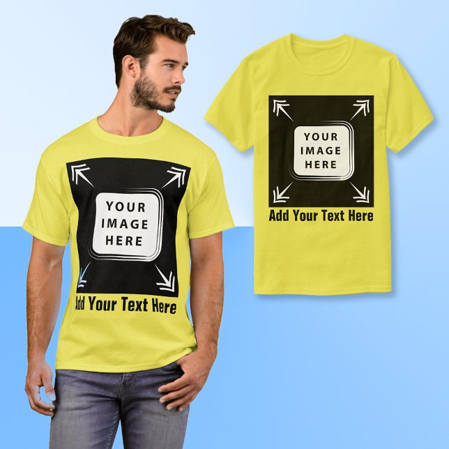 Create Your Own Custom Personalized Gifts T-Shirt (custom corporate promotional items,
branded office gifts for employees, custom executive gift idea)
